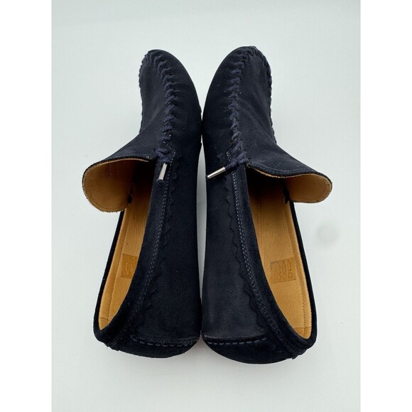 Paul Smith Men’s Navy Suede Loafers Leather Shoes US Size 7 main image 4